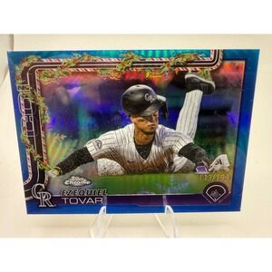 Ezequiel Tovar 2023 Topps Chrome Holiday Refractor 133/199 Rookie HC145